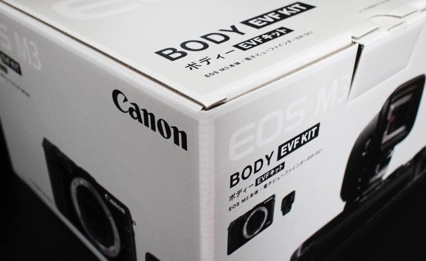 ■CANON　EOS M3 ボディ EVFキット