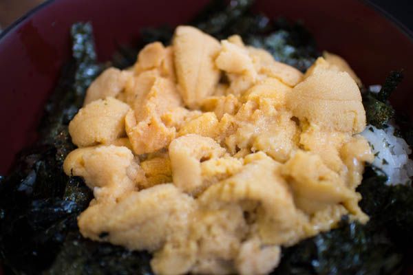 白ウニ丼