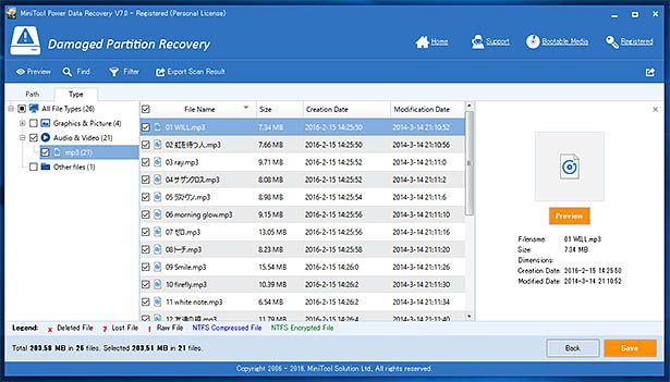 Damaged Partition Recovery